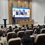 A meeting with students of the specialized achool named after Muhammad al-Khwarizmi in Nukus region took place