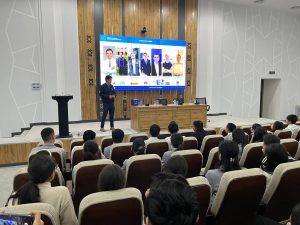 Read more about the article A meeting with pupils of the specialized school named after Muhammad al-Khwarizmi took place in the city of Nukus, Republic of Karakalpakstan