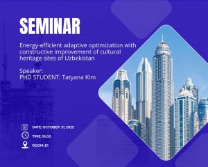 Read more about the article Energiyani tejovchi tizimlarni adaptiv optimallashtirish bo‘yicha ilmiy seminar