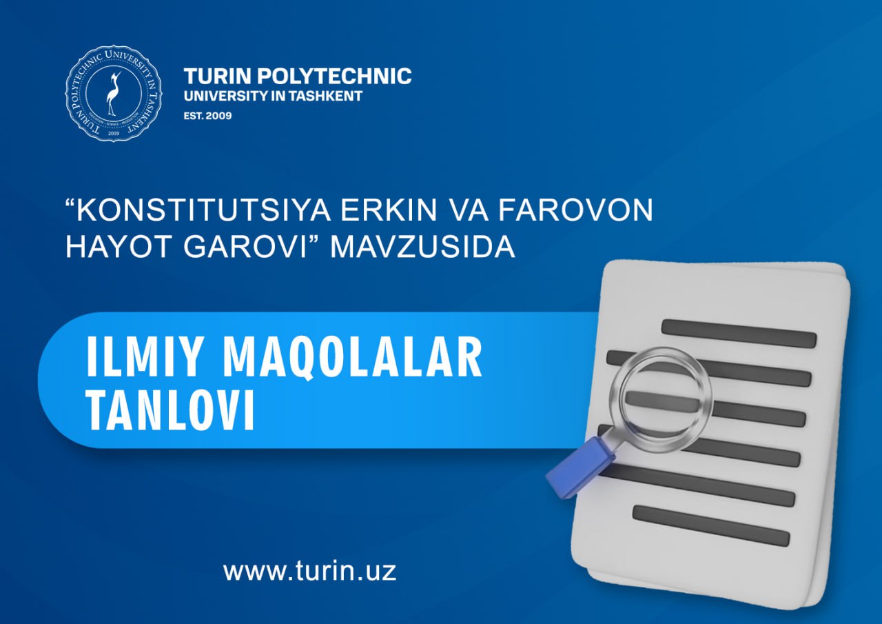 You are currently viewing Scientific Article Competition on the Theme: “The Constitution — A Guarantee of Free and Prosperous Life”