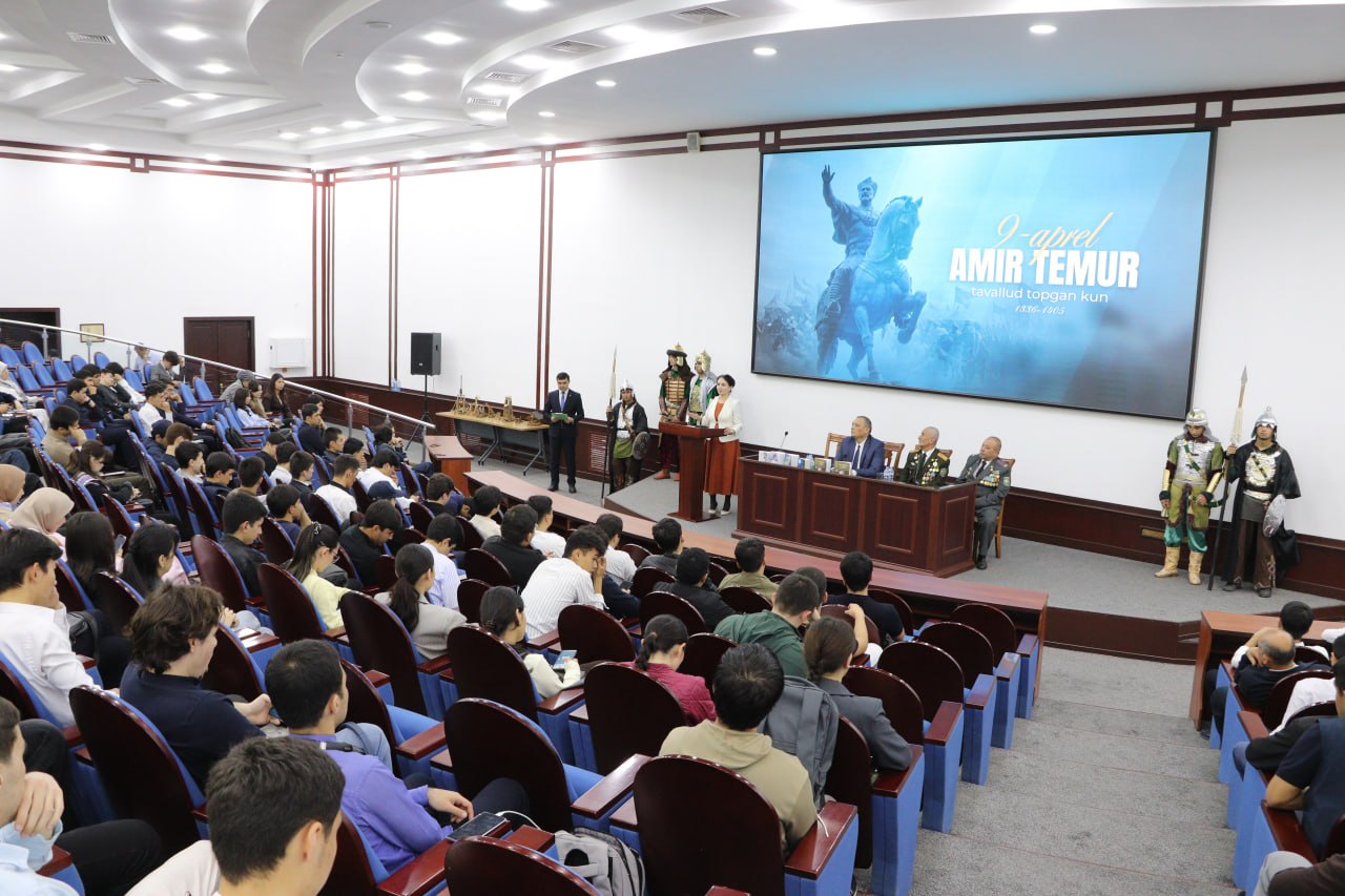 You are currently viewing Spiritual and Educational Event Held on the Occasion of the 690th Anniversary of Amir Temur