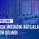 The results of the entrance exam held in the regions on April 11 of this year have been announced