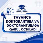ПРИЁМ В БАЗОВУЮ ДОКТОРАНТУРУ И ДОКТОРАНТУРУ
